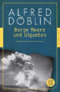 Book Cover for Berge Meere Und Giganten by Alfred Doblin