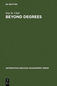Book Cover for Beyond Degrees by Guy St Clair