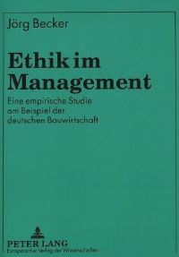 Book Cover for Ethik Im Management by Jörg Becker