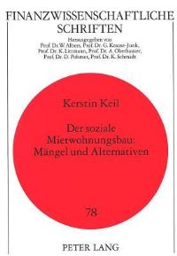Book Cover for Der Soziale Mietwohnungsbau by Kerstin Keil