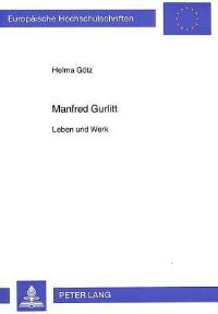 Book Cover for Manfred Gurlitt by Helma Goetz