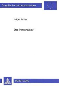 Book Cover for Der Personalkauf by Holger Kircher