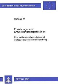 Book Cover for Forschungs- Und Entwicklungskooperationen by Martina Bihn