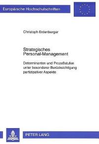 Book Cover for Strategisches Personal-Management by Christoph Erdenberger