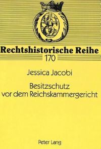 Book Cover for Besitzschutz Vor Dem Reichskammergericht by Jessica Jacobi