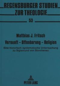 Book Cover for Vernunft - Offenbarung - Religion by Matthias J Fritsch