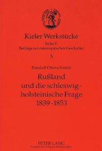 Book Cover for Russland Und Die Schleswig-Holsteinische Frage 1839-1853 by Randolf Oberschmidt