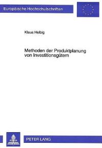 Book Cover for Methoden Der Produktplanung Von Investitionsgutern by Klaus Helbig