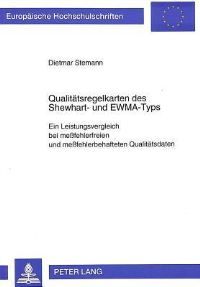 Book Cover for Qualitatsregelkarten Des Shewhart- Und EWMA-Typs by Dietmar Stemann