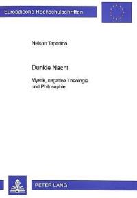 Book Cover for Dunkle Nacht Eine Philosophische Lektuere Von San Juan De La Cruz by Nelson Tepedino