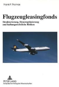 Book Cover for Flugzeugleasingfonds by Frank P Thomas