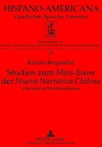 Book Cover for Studien Zum Mini-Boom Der Nueva Narrativa Chilena by Kathrin Bergenthal