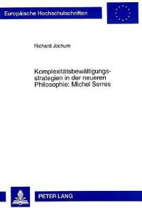 Book Cover for Komplexitaetsbewaeltigungsstrategien in Der Neueren Philosophie by Richard Jochum