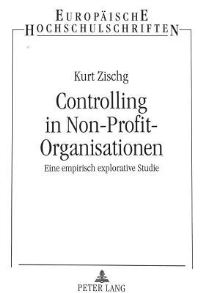 Book Cover for Controlling in Non-Profit-Organisationen (NPO's) by Kurt Zischg