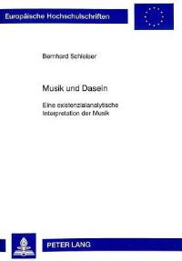 Book Cover for Musik Und Dasein by Bernhard Schleiser