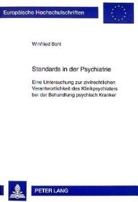 Book Cover for Standards in Der Psychiatrie by Winfried Bohl