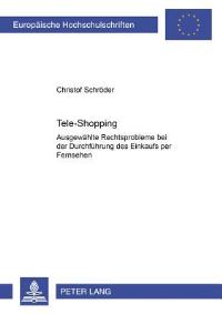 Book Cover for Tele-Shopping by Christof Schröder