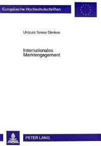Book Cover for Internationales Marktengagement by Urszula Teresa Dierkes