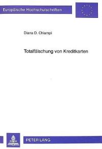 Book Cover for Totalfaelschung Von Kreditkarten by Diana D Chiampi