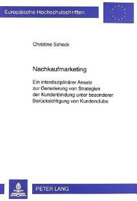 Book Cover for Nachkaufmarketing by Christine Scheck