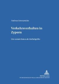 Book Cover for Verkehrsverhalten in Zypern Der Soziale Status Als Einflussgroesse by Andreas Ieronymides