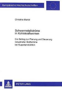 Book Cover for Schwermetallstrome in Kohlekraftwerken by Christine Martel