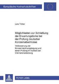 Book Cover for Moglichkeiten Zur Schließung Der Erwartungslucke Bei Der Prufung Deutscher Konzernabschlusse by Lars Tröller