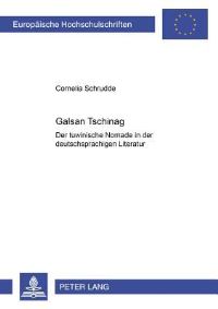 Book Cover for Galsan Tschinag by Cornelia Schrudde