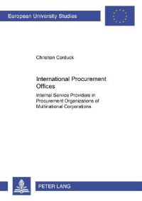 Book Cover for International Procurement Offices by Christian Carduck