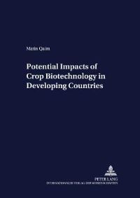 Book Cover for Potential Impacts of Crop Biotechnology in Developing Countries by Matin Qaim