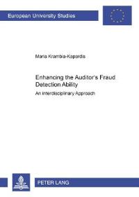 Book Cover for Enhancing the Auditor's Fraud Detection Ability by Maria Krambia-Kapardis