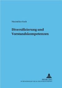 Book Cover for Diversifizierung Und Vorstandskompetenzen by Maximilian Koch