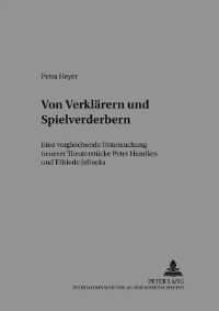 Book Cover for Von Verklarern Und Spielverderbern by Petra Heyer