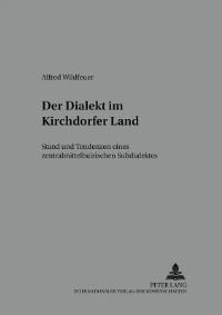 Book Cover for Der Dialekt Im Kirchdorfer Land by Alfred Wildfeuer