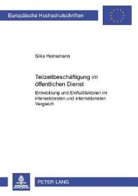Book Cover for Teilzeitbeschaftigung Im Offentlichen Dienst by Silke Heinemann