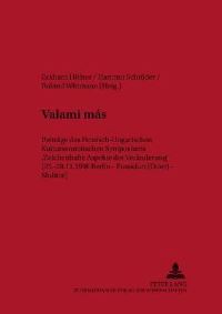 Book Cover for Valami Mas by Eckhard Höfner, Roland Wittmann, Hartmut Schröder