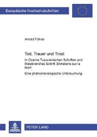 Book Cover for Tod, Trauer Und Trost by Arnold Führer