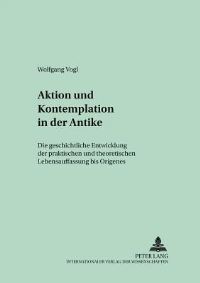 Book Cover for Aktion Und Kontemplation in Der Antike by Wolfgang Vogl