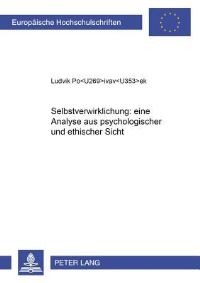 Book Cover for Selbstverwirklichung by Ludvik Pocivavsek