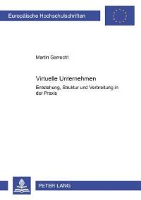 Book Cover for Virtuelle Unternehmen by Martin Garrecht