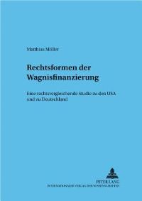 Book Cover for Rechtsformen Der Wagnisfinanzierung by Matthias Möller