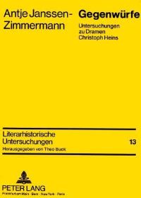 Book Cover for Gegenwurfe by Antje JanssenZimmermann