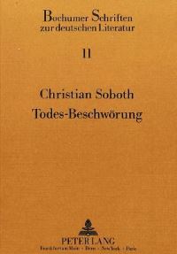 Book Cover for Todes-Beschworung by Christian Soboth