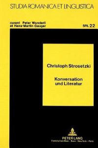 Book Cover for Konversation Und Literatur by Christoph Strosetzki