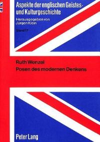 Book Cover for Posen Des Modernen Denkens by Ruth Wenzel