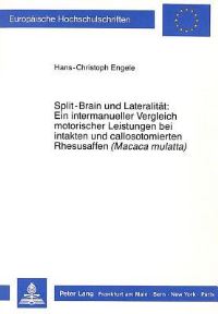 Book Cover for Split-Brain Und Lateralitat by HansChristoph Engele