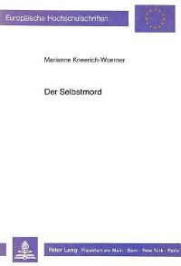 Book Cover for Der Selbstmord by Marianne KneerichWoerner