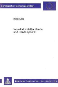 Book Cover for Intra-Industrieller Handel Und Handelspolitik by Harald Jörg