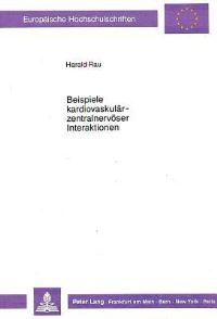Book Cover for Beispiele Kardiovaskular-Zentralnervoser Interaktionen by Harald Rau