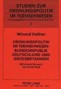 Book Cover for Ordnungspolitik Im Fernsehwesen by Winand Gellner